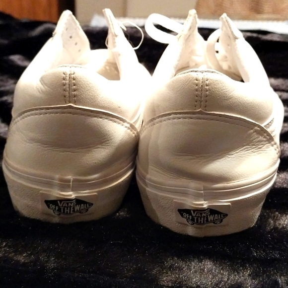 Van's NWOT Old Skool - Off the Wall Unisex Sneakers Men's 8.5 Women's 10 White - Picture 6 of 11